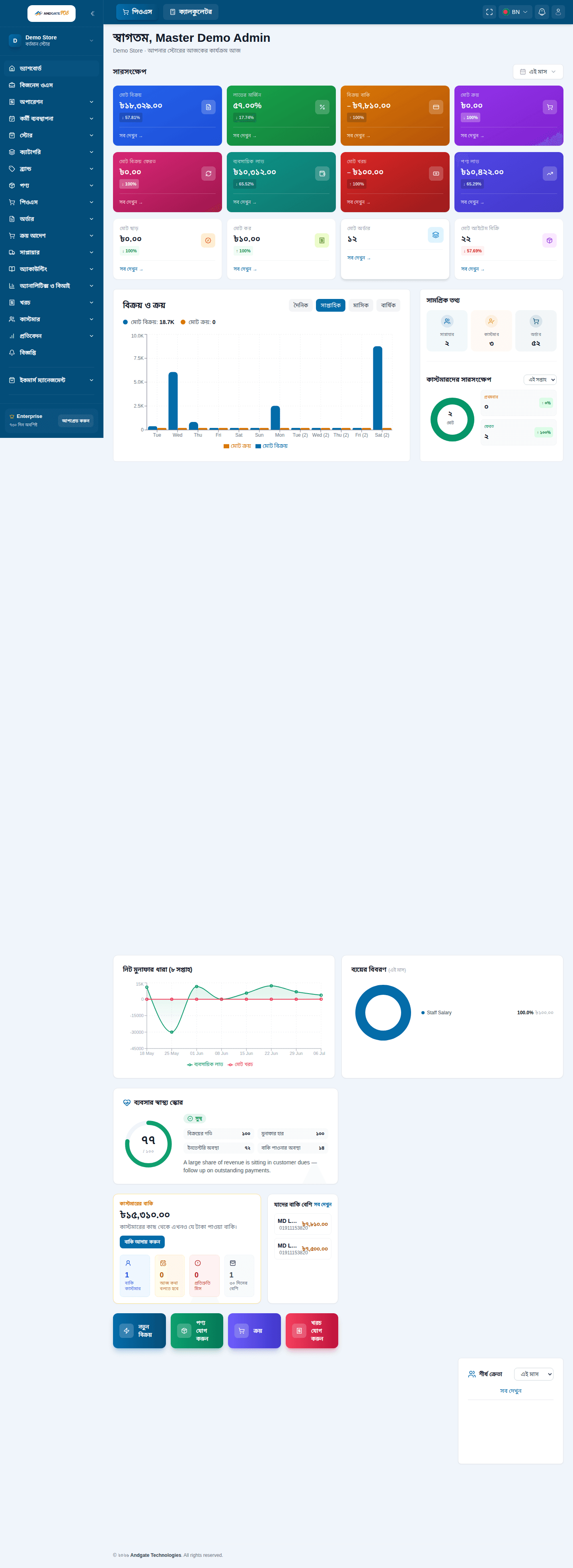 AndgateBOS — Cloud SME Business Operating System & POS