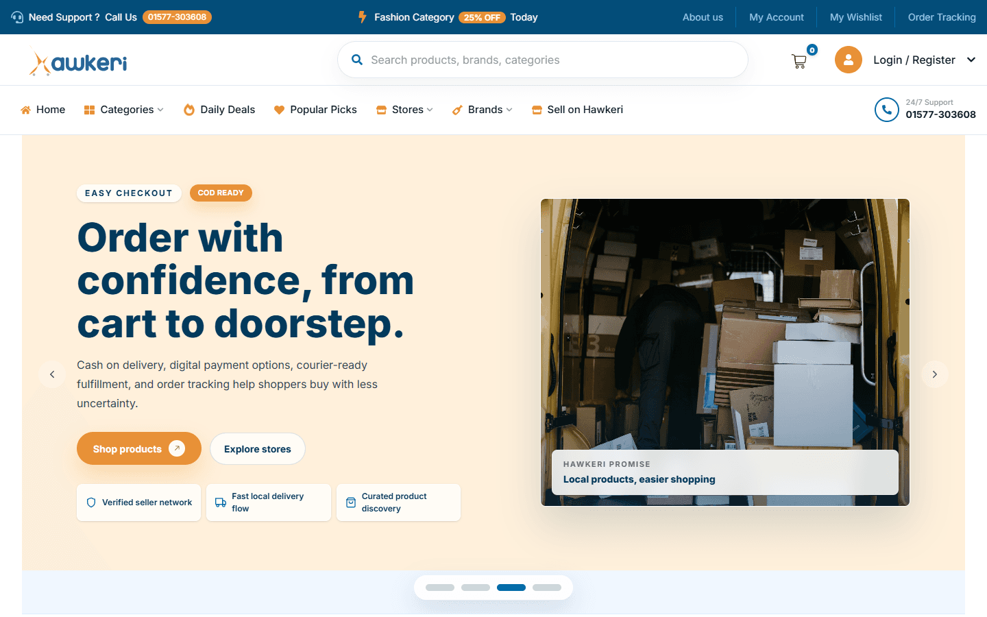 Hawkeri — Hyperlocal Multi-Vendor Commerce Ecosystem